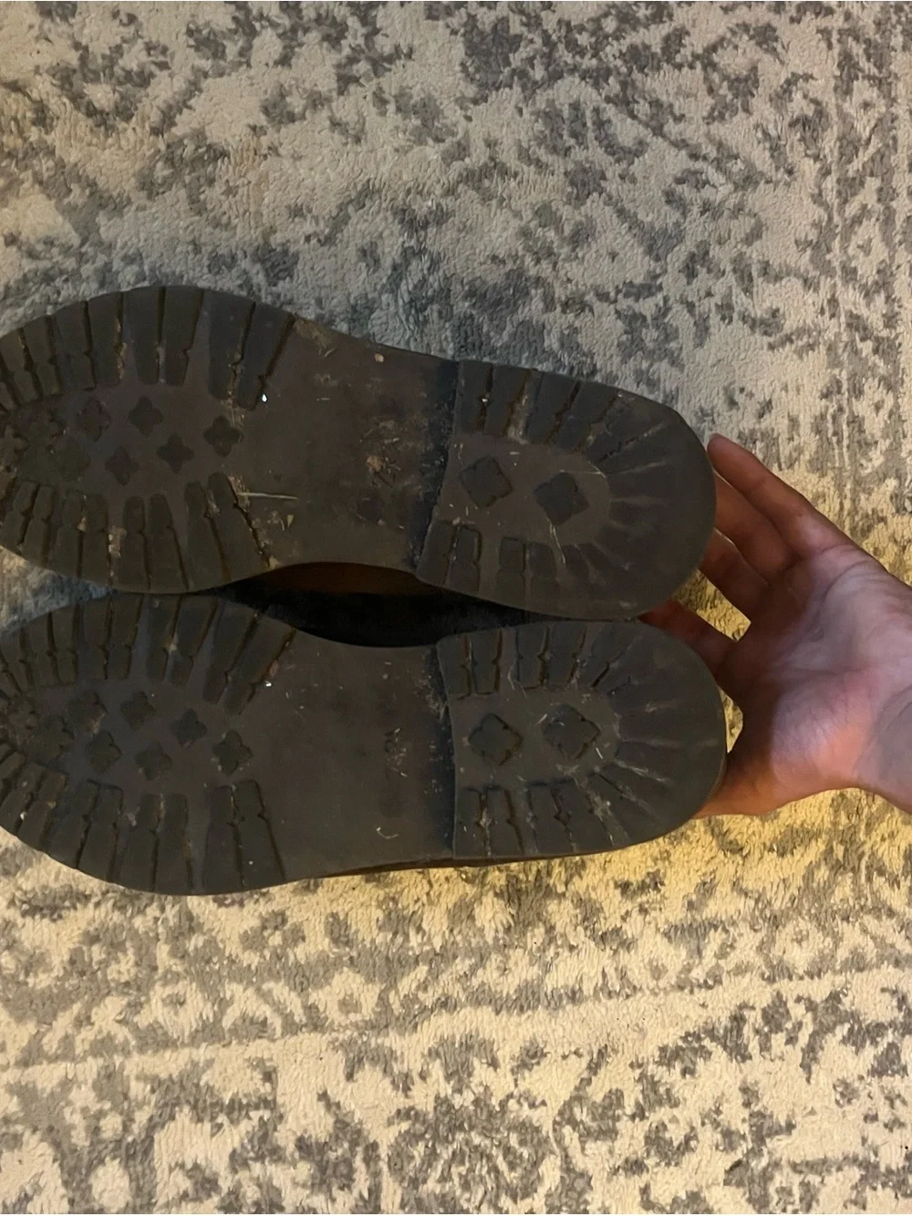 Old Navy Men's Chukka Boots in Dark Brown Suede